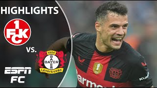 Kaiserslautern vs Bayer Leverkusen  German Cup Final Highlights  ESPN FC [upl. by Alexandro532]