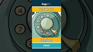 🇬🇧🇳🇱 telephone  telefoon  vocabulary builder  learn English  laten we Engels leren [upl. by Harley]