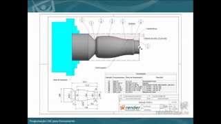 Programação CNC para Torneamento  Aula 1 [upl. by Dnumsed975]