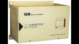 Como instalar corrector o regulador de voltaje 110 volts [upl. by Nnyleahs435]