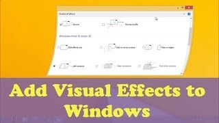 Nimi VisualsAdd Visual Effects to Windows [upl. by Saxe]