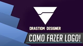 COMO FAZER LOGO PROFISSIONAL  PHOTOSHOP [upl. by Atnoek]