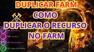 NEW WORLD FARM DE GOLD DUPLICAR OS RECURSO [upl. by Thinia]