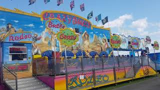 John holdsworth Crazy bulls off ride Hartlepool headland carnival 2019 [upl. by Eleumas959]