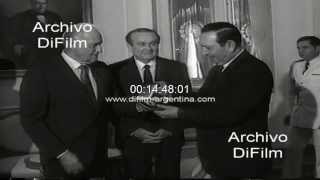 DiFilm  Joao Havelange recibe distincion en Paraguay 1990 [upl. by Tneicniv]