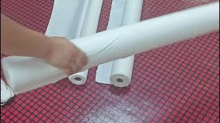 tape laminating wool felt rolls vs regular felt rolls china OEM production processing factory [upl. by Aya760]