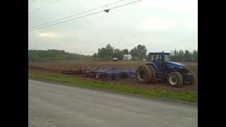 New Holland 8870 Discing [upl. by Jews]