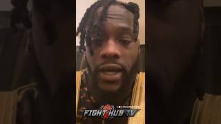 HEARTBROKEN Deontay Wilder FIRST WORDS after LOSS to Joseph Parker [upl. by Walley]