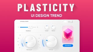 UI Design Trend 2024 Plasticity [upl. by Kalle318]