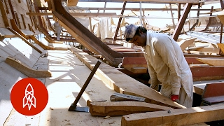 Sails Sweat and Sea Handbuilding the Worlds Biggest Dhow [upl. by Othello]