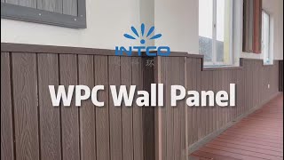 Outdoor WPC Wall Panel  Outdoor WPC Wall Panel Installation  How to Install Outdoor Wall Panel [upl. by Ellimak453]