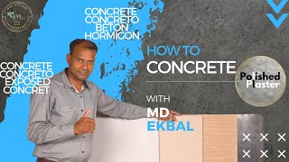 How to Concrete  Using ARRCOATs Polished Plaster [upl. by Nnahs]