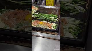 Best Pajeon Korean pancake in Busan Korea 봉자네 실비집 해운대 파전 [upl. by Eilak]