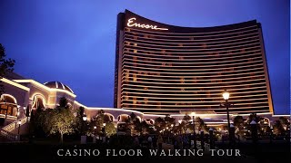 ENCORE CASINO amp Resort  Casino Floor Walking Tour [upl. by Catherin]