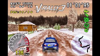 VRally 3  GBA Walkthrough Part 12  20L ChampionshipRound 7 Sweden [upl. by Aiuhsoj889]