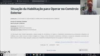 Como habilitar tirar o RADAR SISCOMEX para Importação e Exportação [upl. by Maddis]