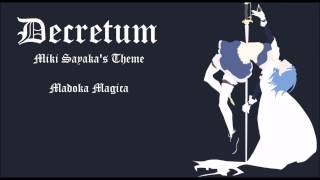 Music Box Decretum  Miki Sayakas Theme [upl. by Nanreik]