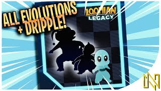 NEW DRIPPLE EVOLUTION  ALL EVOLUTIONS  Loomian Legacy [upl. by Barcellona507]