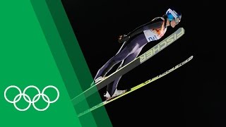 Carina Vogt on becoming the first female Olympic Ski Jumping champion [upl. by Ange]