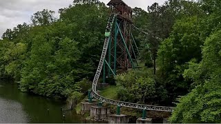 Verbolten 4k POV Busch Gardens Williamsburg [upl. by Ennalorac]