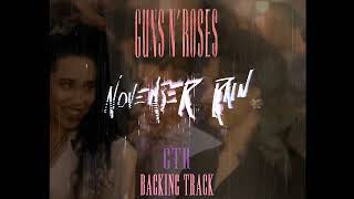 November Rain  Backing Track for guitar 2022 Version Guns N Roses [upl. by Yenwat]