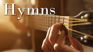 Peaceful Acoustic Worship 4 Hours of the BEST HYMNS of all time played on Guitar [upl. by Noirb]