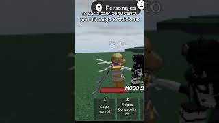 Culpa de la Nallely roblox robloxthestrongestbattlegrounds humor [upl. by Tonie]