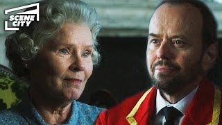 The Queen Meets the Royal Servants  The Crown Imelda Staunton Andrew Havill [upl. by Nnateragram]