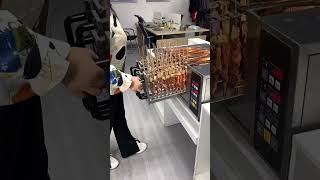 Part 60 Smokeless barbecue machine automatic rotation zoned temperature control intelligent timing🥰 [upl. by Ashwin]