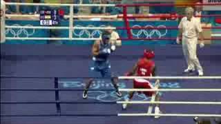 India vs Cuba  Boxing  Middleweight 75KG  Beijing 2008 Summer Olympic Games [upl. by Myriam]