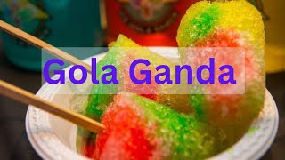 Gola Ganda street food  Summer vibes  Gola Ganda in Karachi saimsheikh9077 [upl. by Sacci]