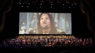 Lord of the Rings  The Two Towers in Concert Isengard Defeated [upl. by Sokim266]