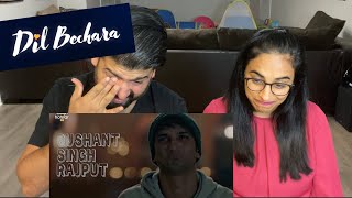 Dil Bechara Trailer Reaction  Sushant Singh Rajput Sanjana Sanghi  AR Rehman  RajDeepLive [upl. by Sadick]