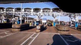 Step by Step Drive Through Guide to the EuroTunnel Checkin and Boarding Process at Folkstone [upl. by Yelkcub]