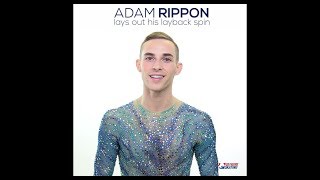 Adam Rippon on His Layback Spin [upl. by Eniamerej72]