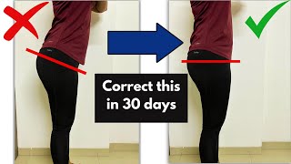 Correct this to eliminate your low back pain Anterior pelvic tilt correction [upl. by Eirol]