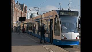 Amsterdam Tram to Central Train Station [upl. by Thebazile869]