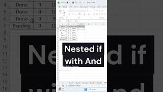 🔥How to Use IF with AND Formula in Excel  ⚡Excel Made Easy Master IF  AND Functions excel [upl. by Rush]