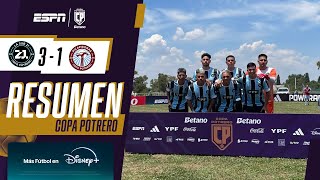 LA SUB 21 SE REPUSO ANTE PICAPIEDRA Y CONSIGUIÓ SU PRIMER TRIUNFO  RESUMEN  COPA POTRERO [upl. by Atiuqrehs]