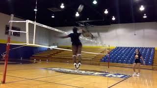 Denise Elder 19 MBOH Juco Volleyball Transfer [upl. by Katlin9]