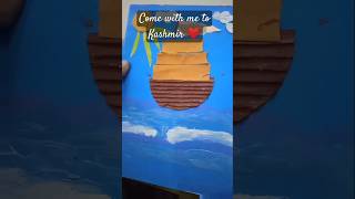 Come with me to Kashmirart YouTube shortstrendy shortsviral shotscraft with cutie [upl. by Ariay153]