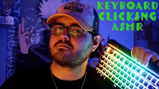 😴Keyboard Clicking ASMR😴 No Talking 4 Relaxation [upl. by Lrat655]