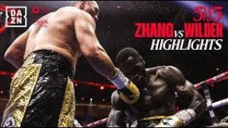 DEONTAY WILDER VS ZHILEI ZHANG  FULL FIGHT HIGHLIGHT [upl. by Romeo116]