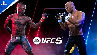 UFC 5  Adesanya vs Andreson Silva  PS5 [upl. by Valenta]