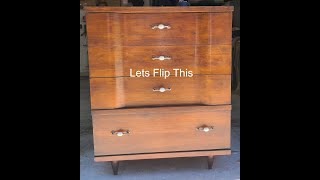 Lets flip this MidCentury Johnson Carper chest [upl. by Iuq]