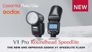 The New Godox V1PRO Roundhead Speedlight [upl. by Zoller]