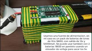 Â¡Â¡Â¡Energizar Raspberry Pi 4 con pines GPIO Facil [upl. by Dlawso498]