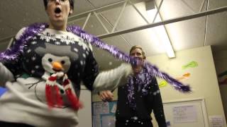 English Faculty 2013  Wham Last Christmas Parody  The Marlborough Science Academy [upl. by Knowle]