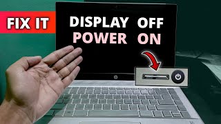 Fix it Laptop ON but Display Black  Black Screen Problem  Laptop Starts but No Display [upl. by Swamy]