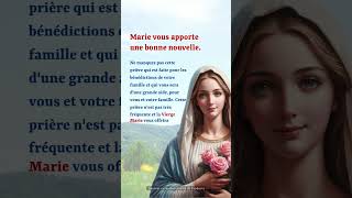 🇫🇷Marie vous offre une bénédiction spéciale  Recevez la grâce et la protection divine maintenant [upl. by Arihaz]